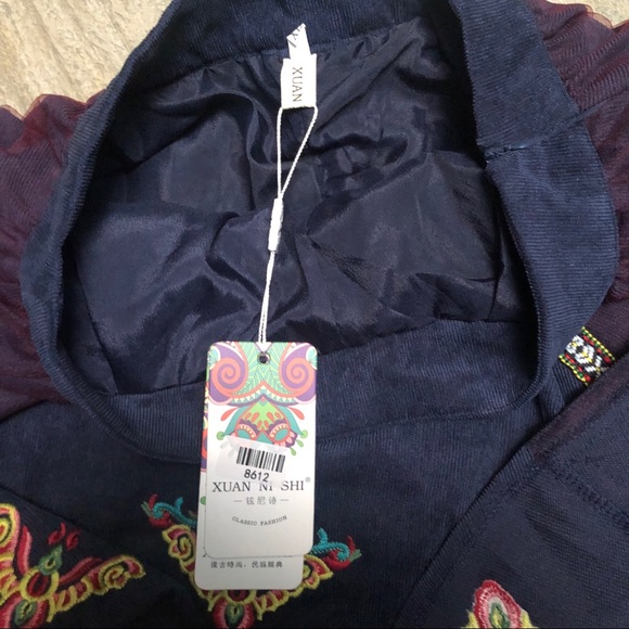 NWT Embroidered Skort - Picture 6 of 9